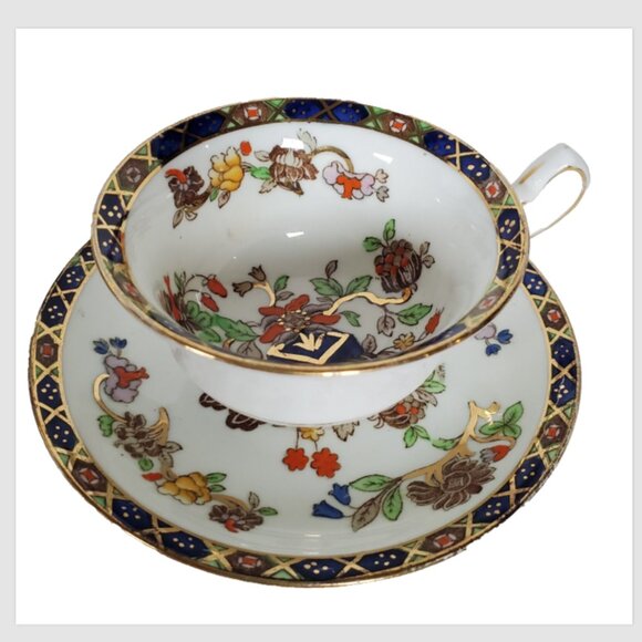 Rare RADFORDS Fenton LIAO Imari Style Hand Painted English Tea Cup - Picture 1 of 6